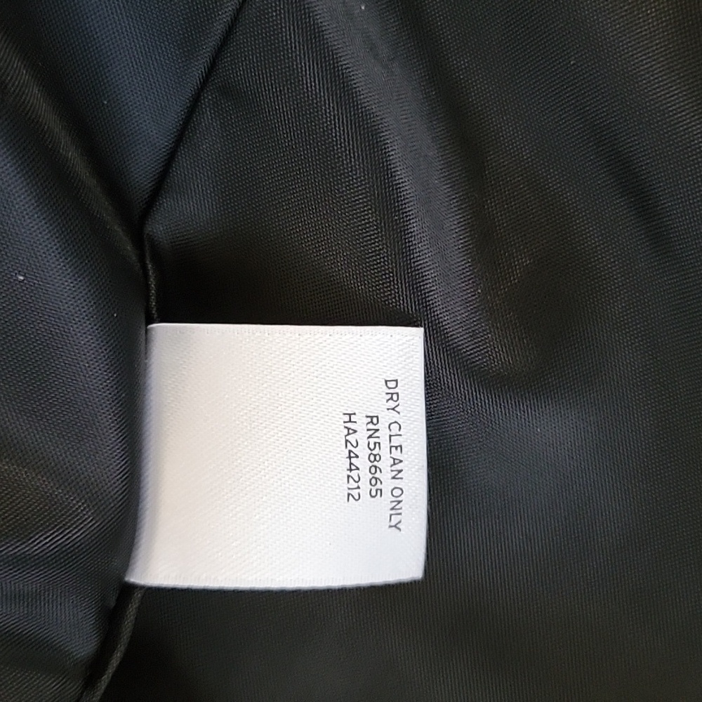 Halogen Wool Blend Faux Fur Black Gray Plaid Toggle Jacket size S - Picture 9 of 13